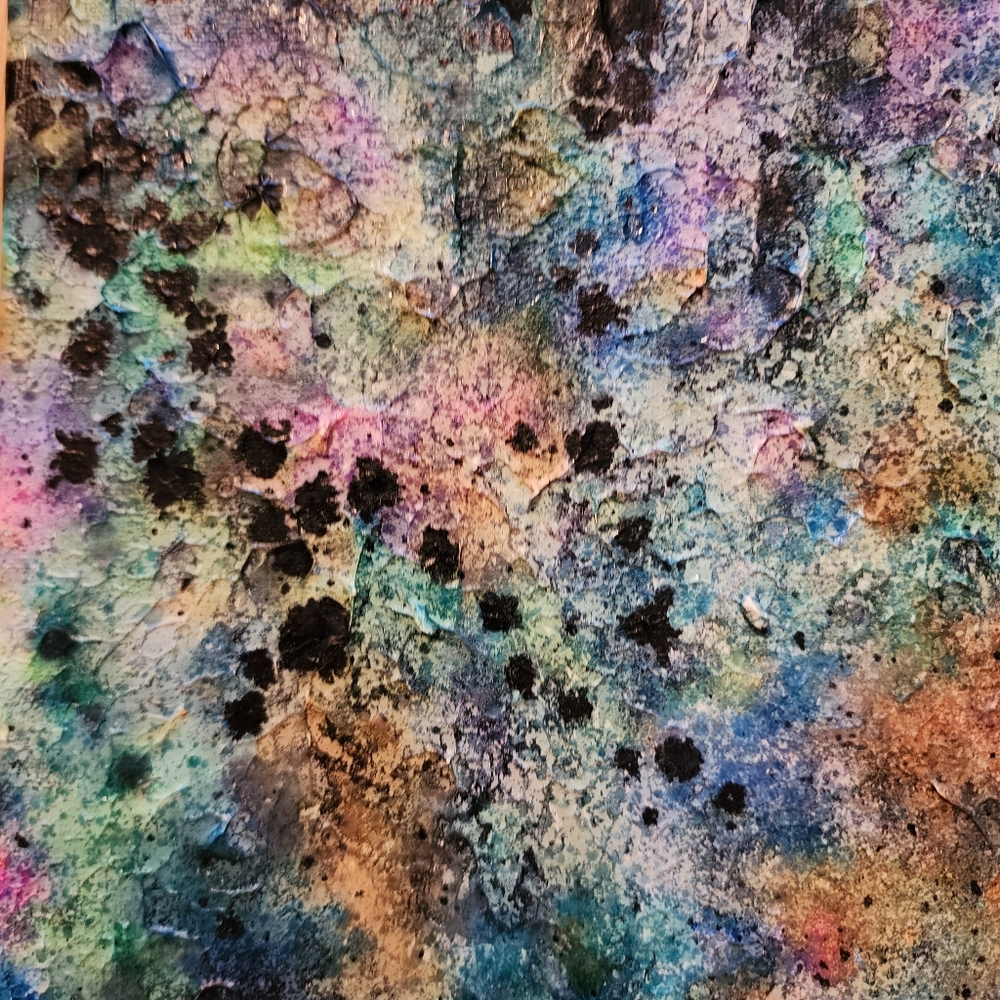 HANDCRAFTED Abstract Painting HANDPAINTED Artwork HANDMADE Wall Art Decor 11x14 - Picture 8 of 16